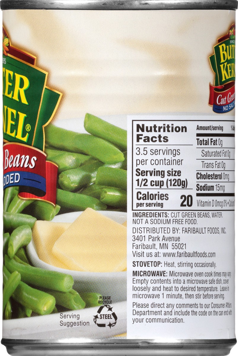slide 10 of 12, Butter Kernel Cut Nsa Green Beans, 