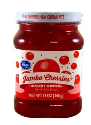 Kroger Jumbo Cherries Dessert Topping - 12 oz