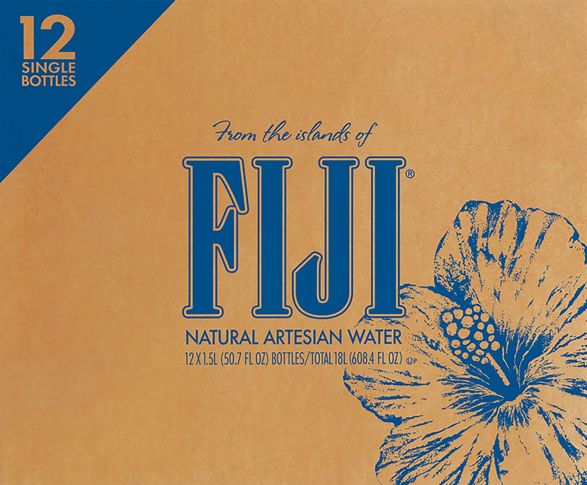 slide 1 of 6, Fiji Natural Artesian Water - 12 ct, 12 ct