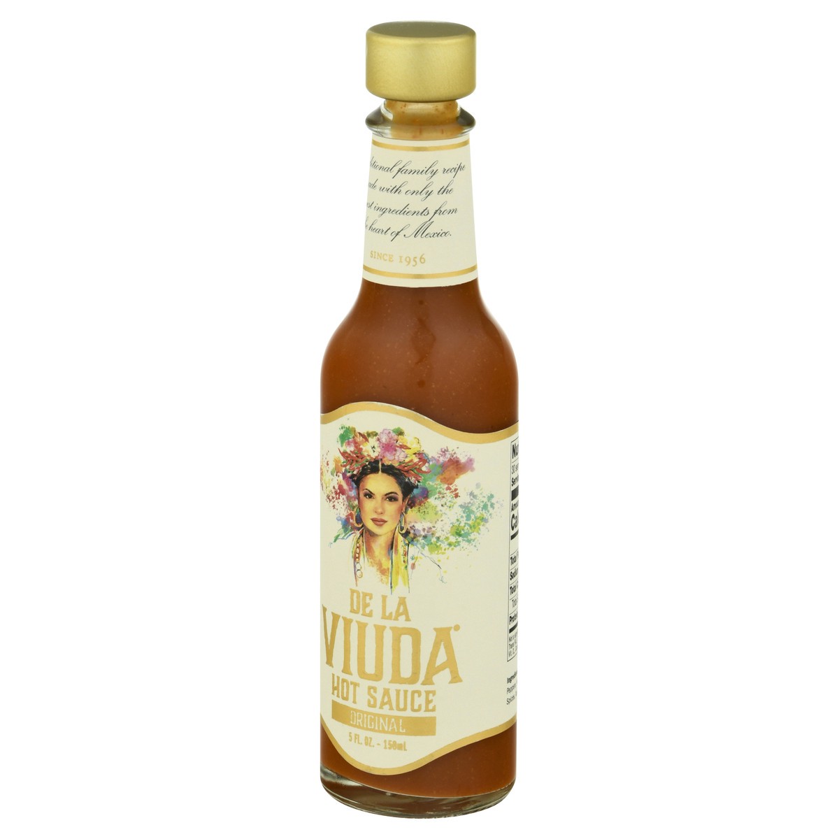 slide 5 of 9, De La Viuda Sauce Hot Original, 5 oz