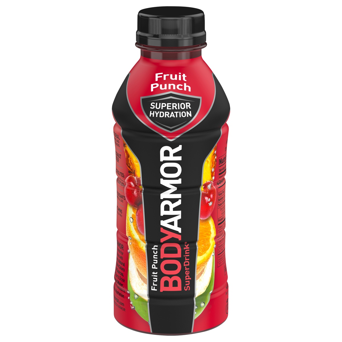 slide 7 of 7, Body Armor Superior Hydration Fruit Punch Super Drinkoz, 16 fl oz