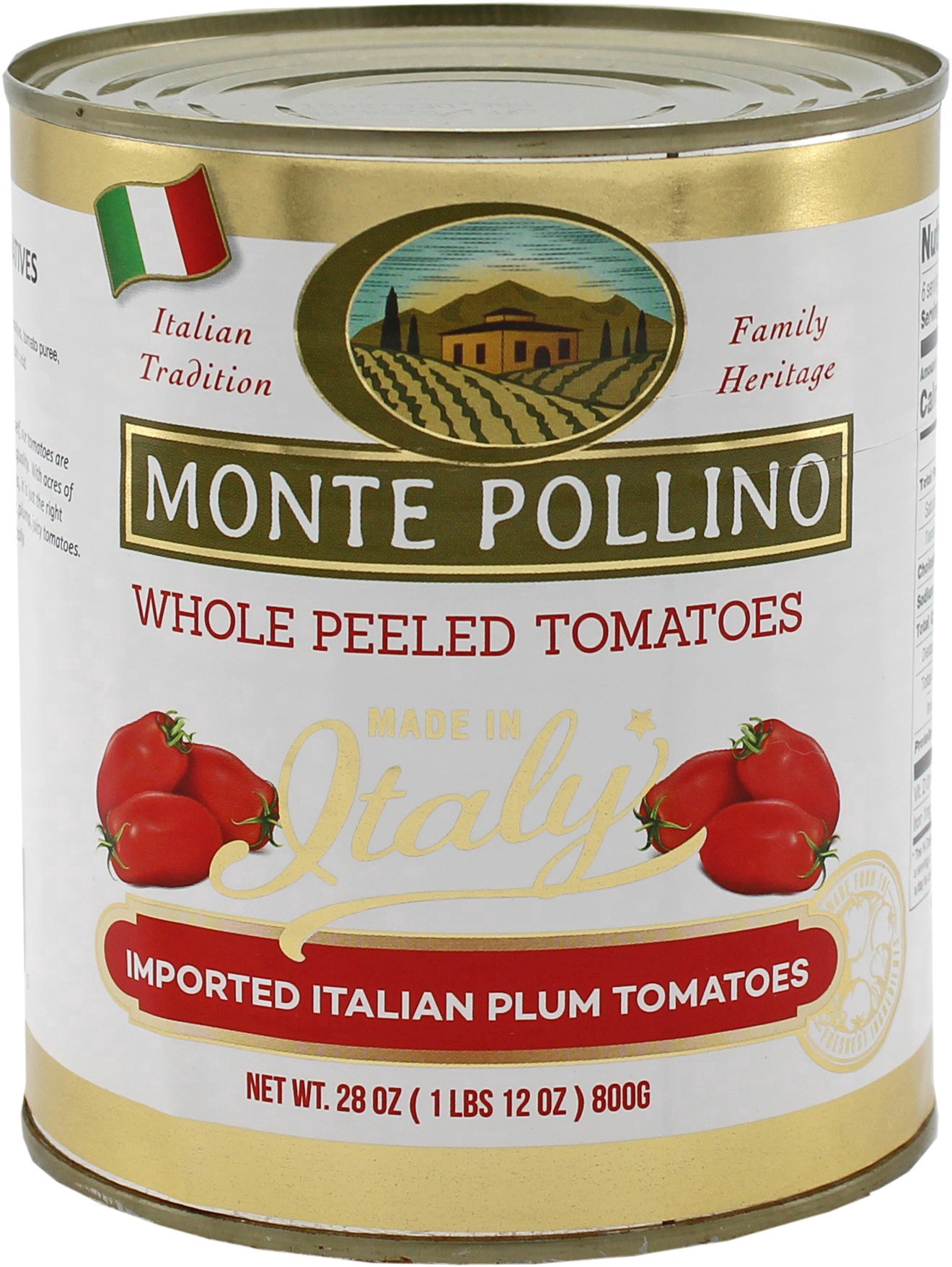 slide 1 of 1, Monte Pollino Whole Peeled Tomatoes, 28 oz