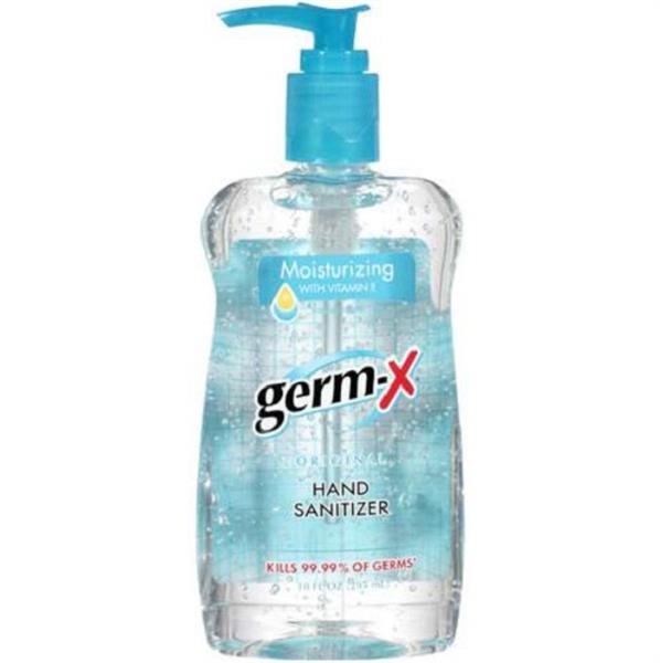 slide 1 of 1, Germ-X Hand Sanitizer Original, 10 oz