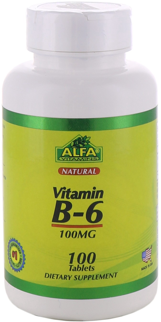 slide 1 of 1, Alfa B6 Vitamin 100 mg, 100 mg