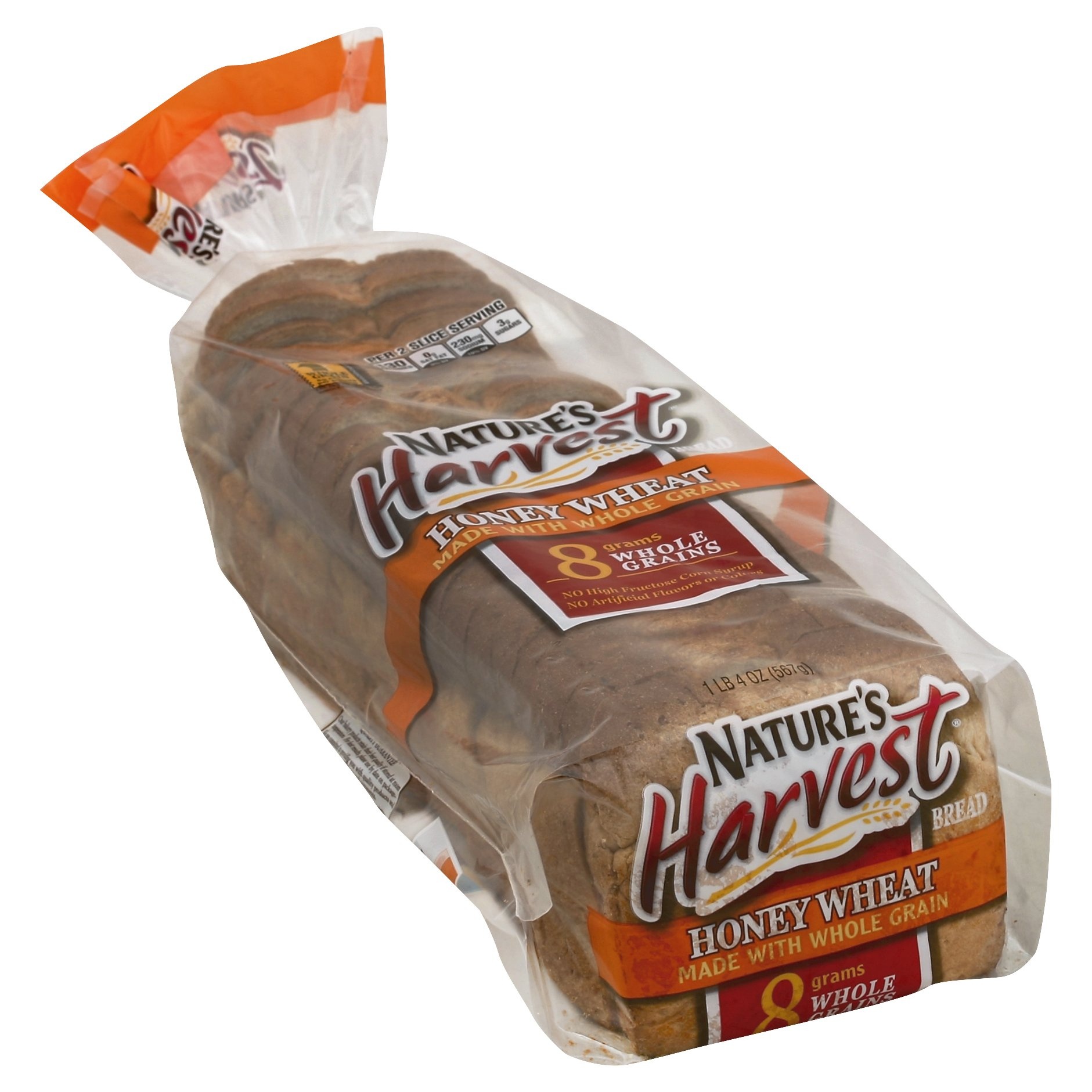 Nature's Harvest Honey Wheat Bread 24 oz Shipt