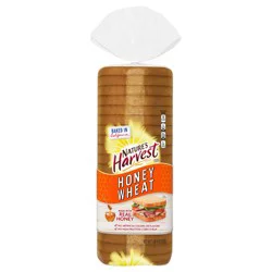 Nature's Harvest Honey Wheat Bread, 20 oz