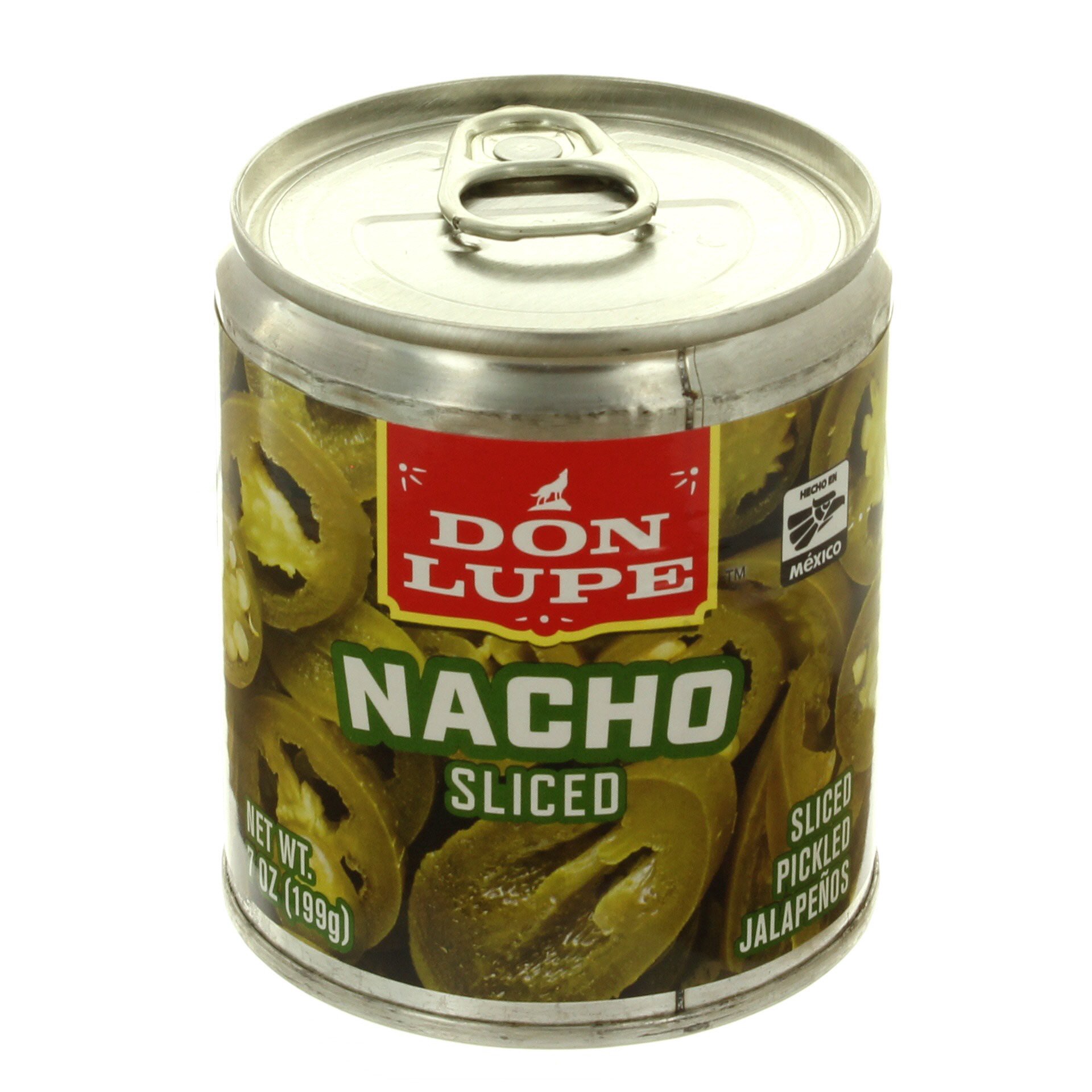 slide 1 of 1, Don Lupe Nacho Sliced Pickled Jalapenos, 7 oz