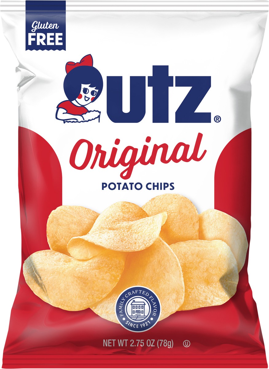 slide 4 of 7, Utz 2.75 oz Utz Original Potato Chips, 2.75 oz