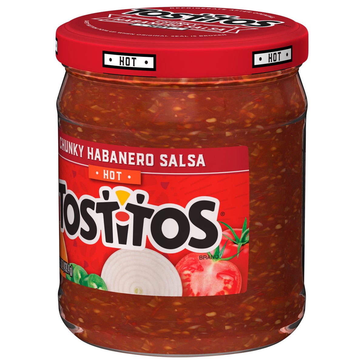 slide 13 of 14, Tostitos Hot Chunky Habanero Salsa 15.5 Oz, 15.5 oz