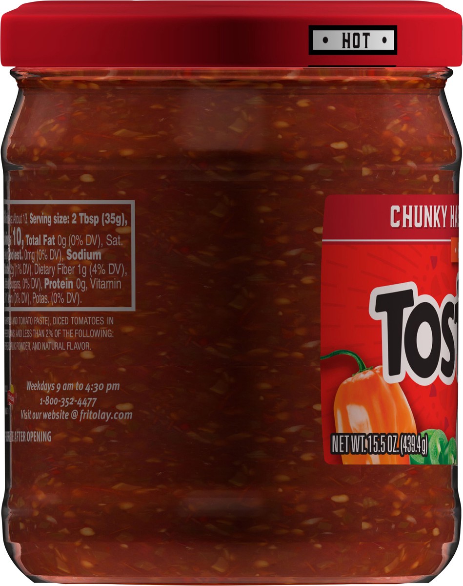 slide 2 of 14, Tostitos Hot Chunky Habanero Salsa 15.5 Oz, 15.5 oz