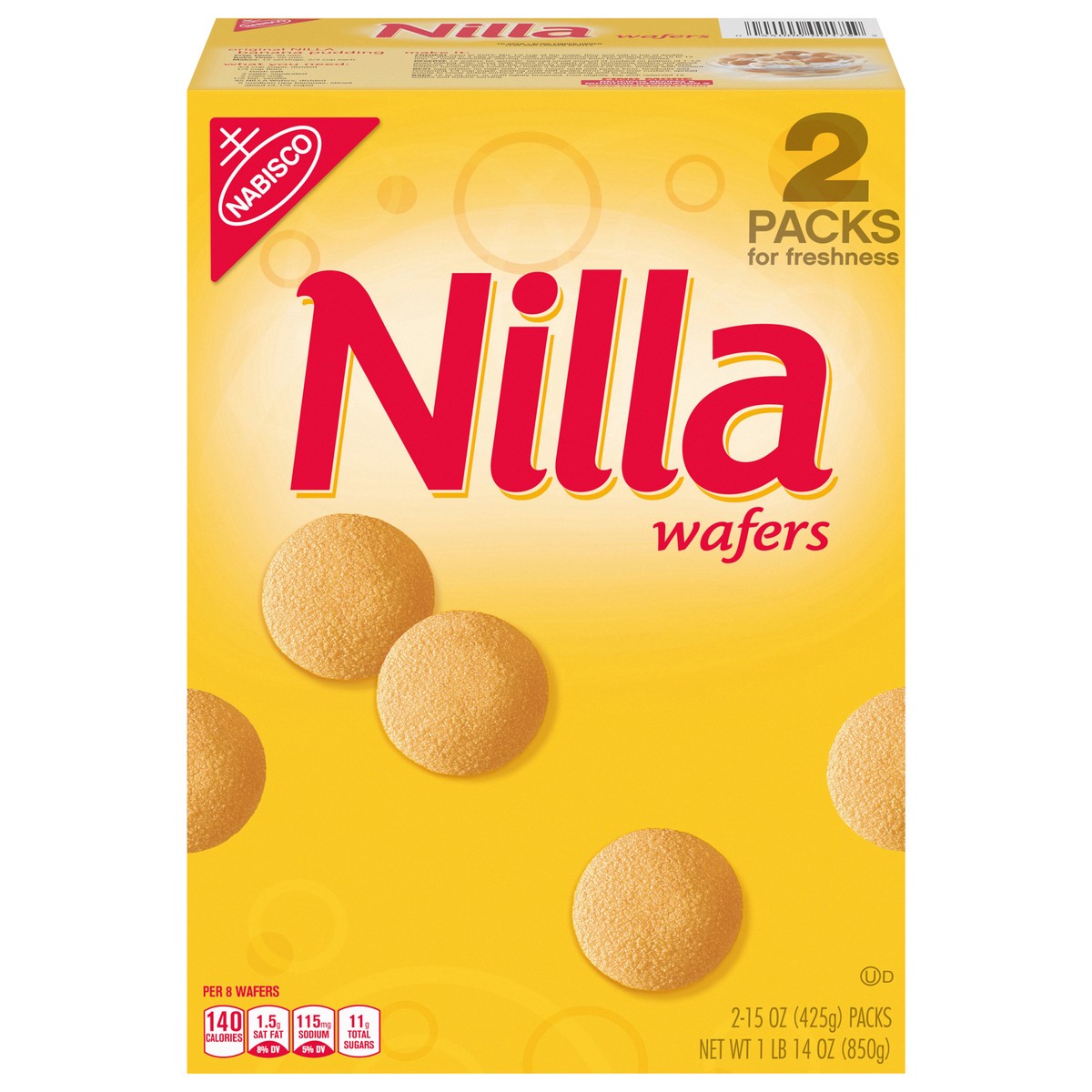 slide 1 of 9, Nilla Wafers Vanilla Wafer Cookies, 30 oz , 1.88 lb
