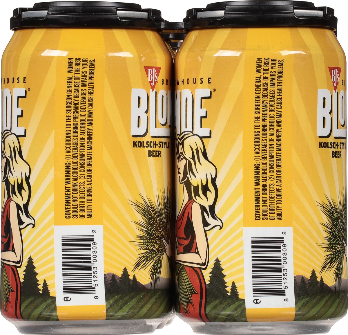 slide 8 of 9, BJ's Kolsch-Style Brewhouse Blonde Beer - 6 x 12 fl oz Cans, 6 ct; 12 oz