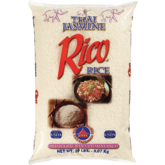 slide 1 of 1, Rico Jasmine Rice, 20 lb