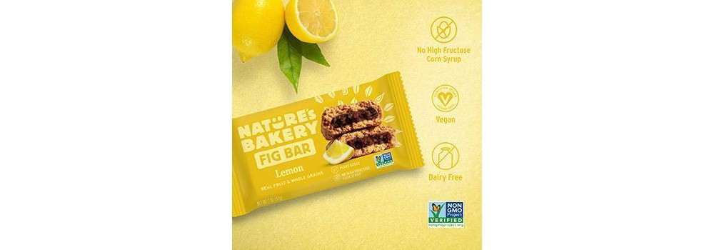 slide 2 of 3, Nature's Bakery Lemon Fig Bars, 6 ct; 2 oz