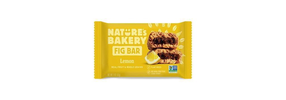 slide 3 of 3, Nature's Bakery Lemon Fig Bars, 6 ct; 2 oz