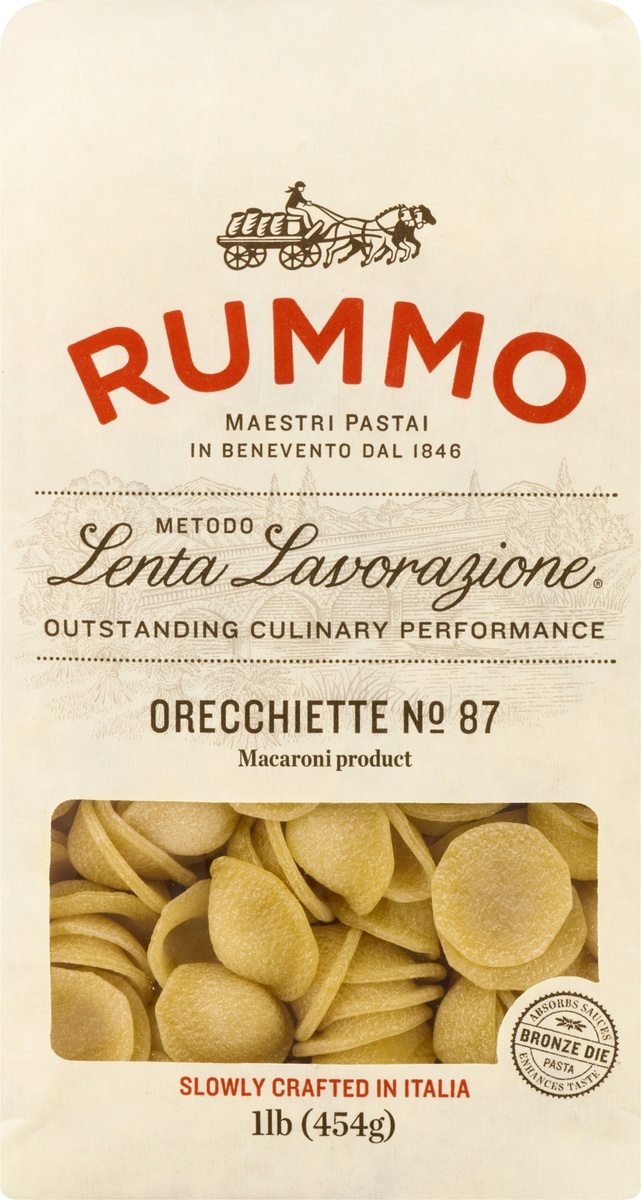 slide 9 of 10, Rummo Orecchiette No. 87 Pasta, 1 lb
