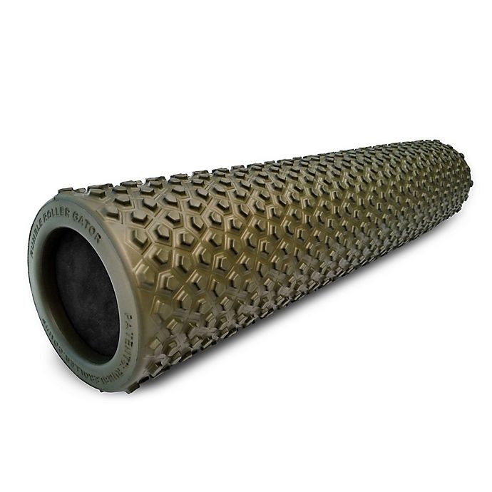 slide 1 of 1, As Seen on TV RumbleRoller Low-Profile Foam Roller - Dark Green, 1 ct