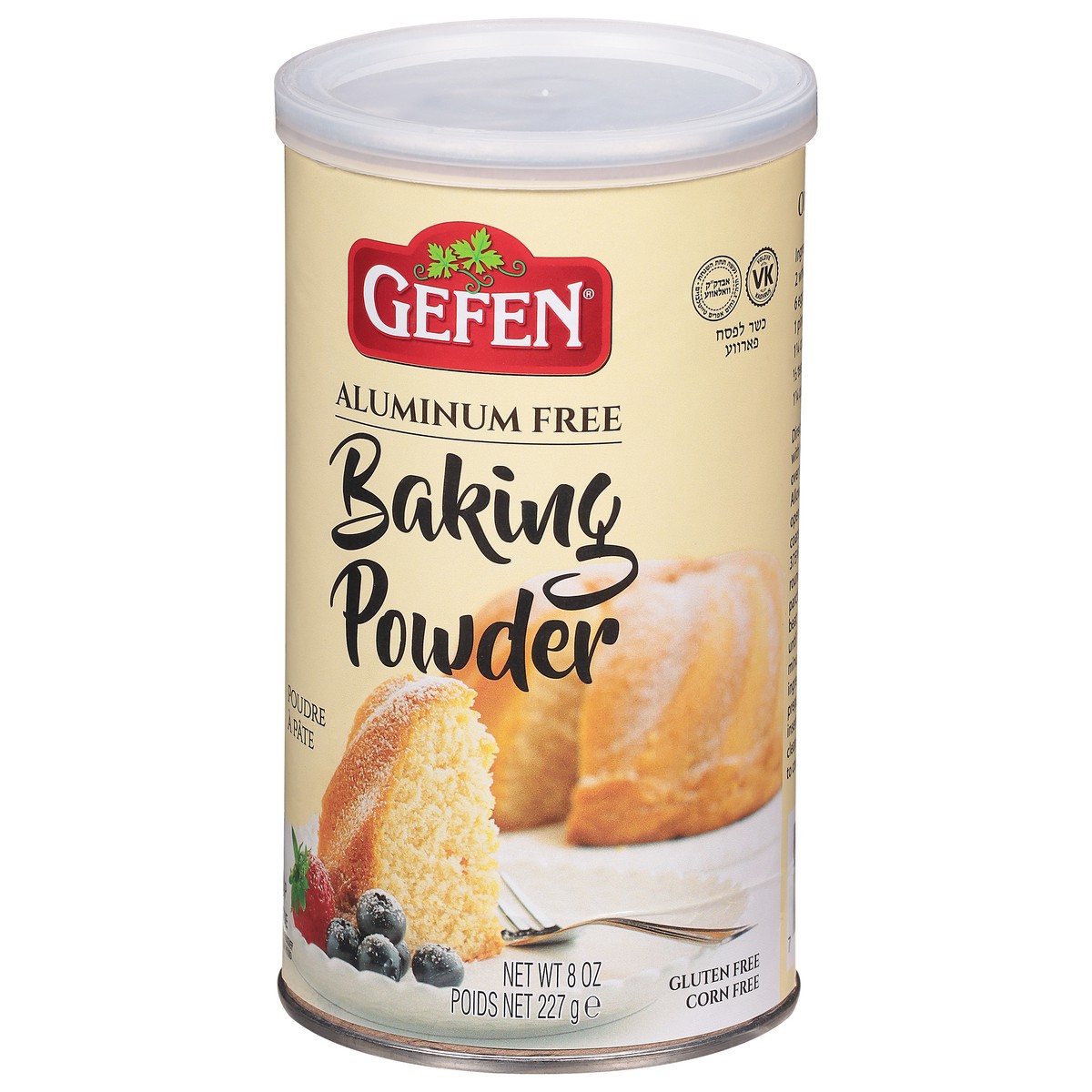 slide 3 of 9, Gefen Baking Powder 8 oz, 8 oz