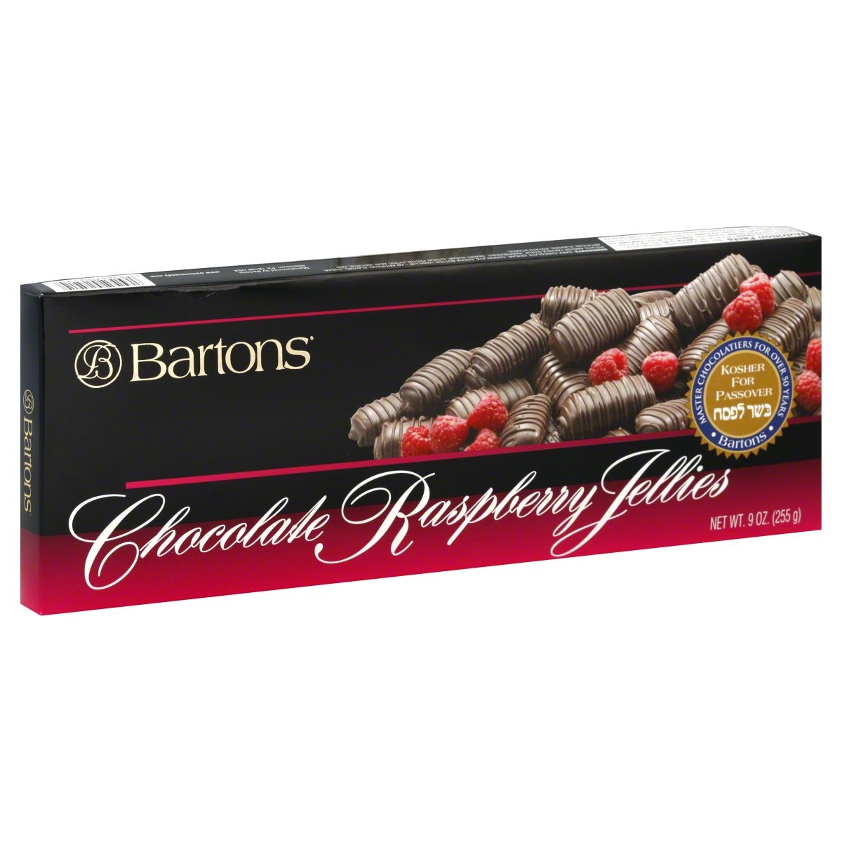 slide 1 of 1, Barton's Raspberry Jellies, 9 oz