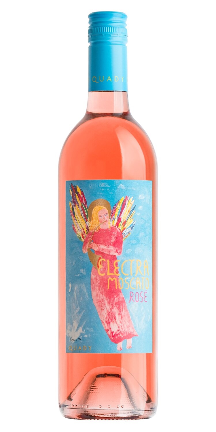 slide 1 of 1, A Quady Moscato Rose, 750 ml