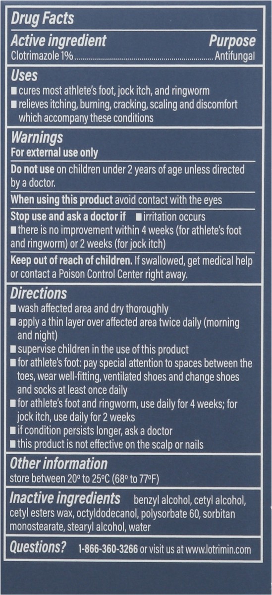 slide 7 of 9, Lotrimin Athlete's Foot Antifungal Treatment Cream 0.53 oz, 0.53 oz