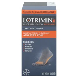 Lotrimin Athlete&#x27;s Foot Antifungal Treatment Cream 0.53 oz