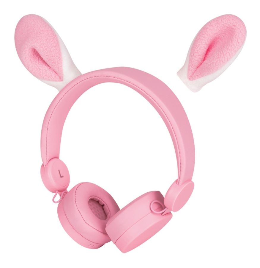 slide 2 of 2, Ativa Lightweight Over-The-Ear Headphones, Rabbit, Kd-22, 1 ct