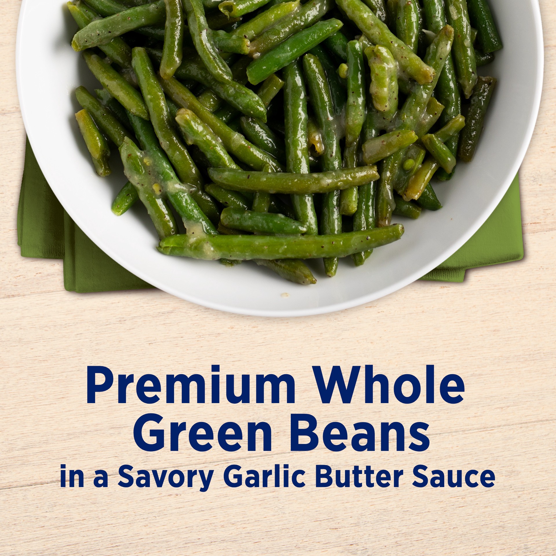 slide 4 of 5, Birds Eye Skillets Garlic Butter Green Beans 11 oz, 11 oz