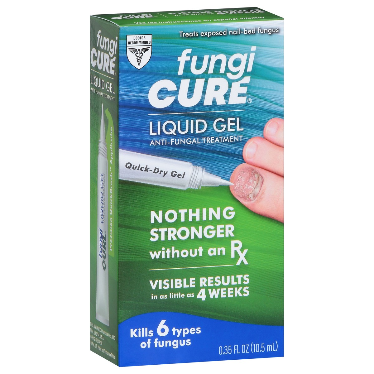 slide 10 of 15, FungiCure Liquid Gel Anti-Fungal Treatment 0.35 oz, 0.35 oz