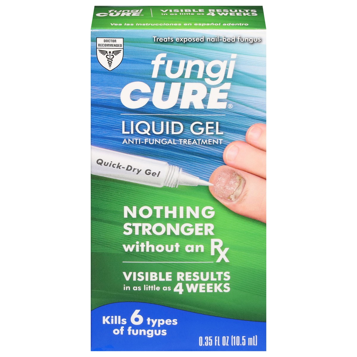 slide 1 of 15, FungiCure Liquid Gel Anti-Fungal Treatment 0.35 oz, 0.35 oz
