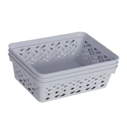 Ezy S 3pk Brickor Small Tray - White