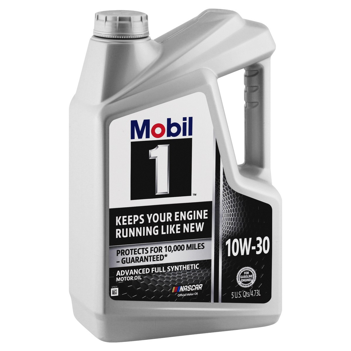 slide 7 of 9, Mobil 1 10W-30 Advanced Full Synthetic Motor Oil 5 qt, 5 qt