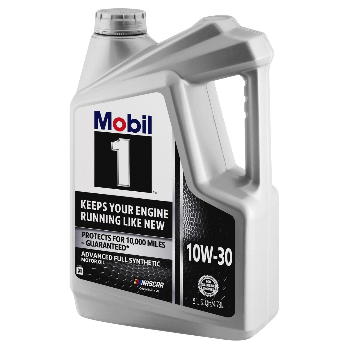 slide 5 of 9, Mobil 1 10W-30 Advanced Full Synthetic Motor Oil 5 qt, 5 qt