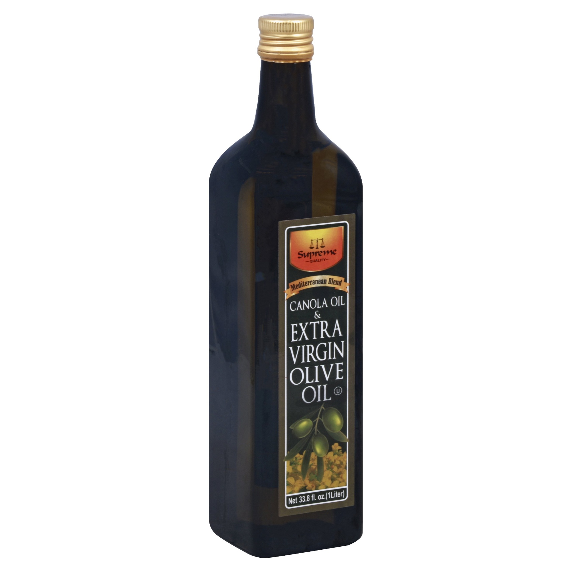 Supreme Mediterranean Blend Canola Extra Virgin Olive Oil 1 liter