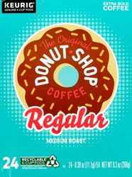 The Original Donut Shop Regular Keurig K-Cup Pods, Medium Roast Coffee, 24 Count