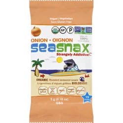 SeaSnax Roasted Olive Seaweed Snack