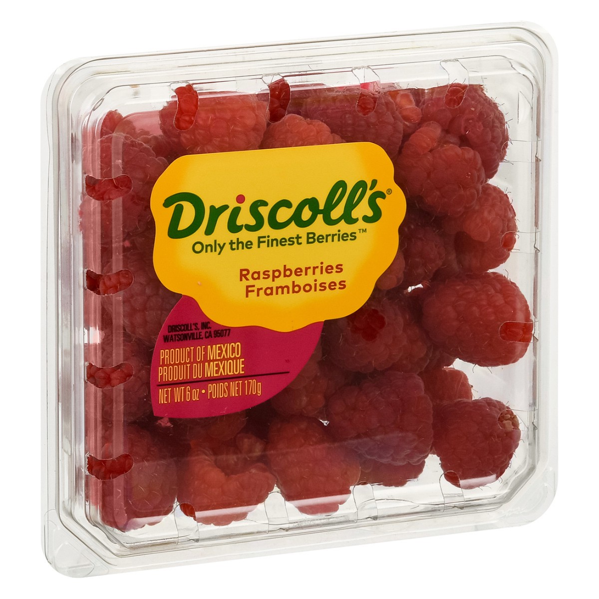 slide 2 of 9, Driscoll's Raspberries, 6 oz