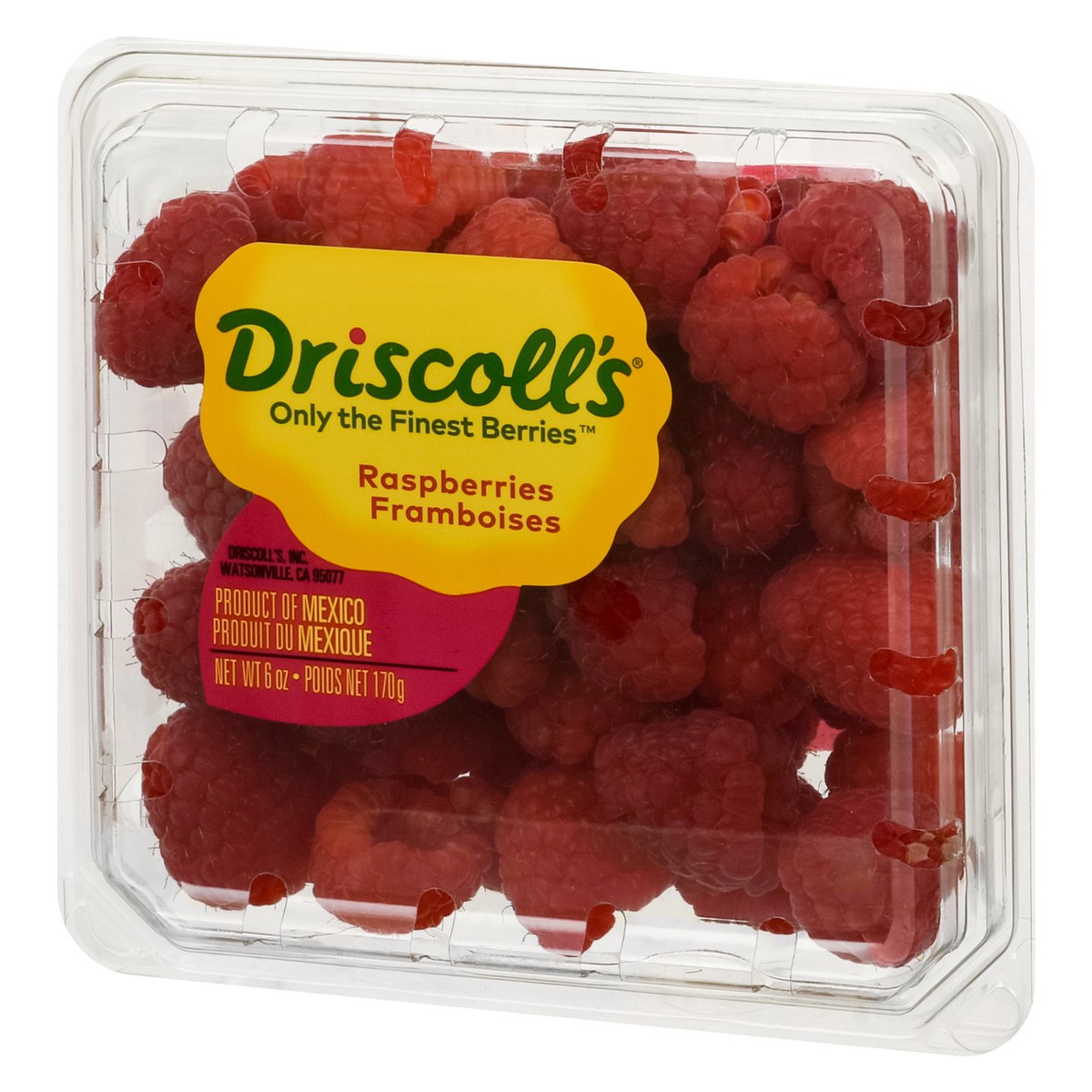 slide 3 of 9, Driscoll's Raspberries, 6 oz