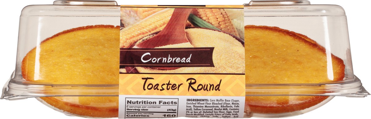 slide 6 of 14, Awrey's Bakery Awreys Toaster Rounds Cornbread 6Ct, 9 oz