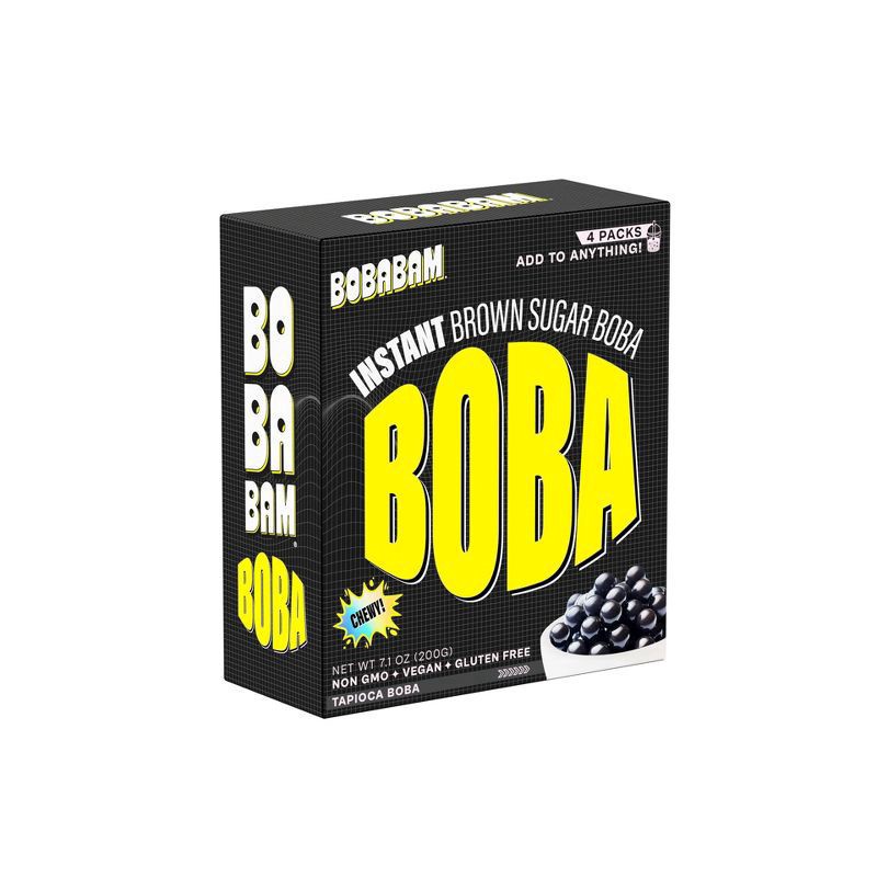 slide 1 of 3, Boba Bam Bobabam Brown Sugar Boba Balls- 4 ct, 4 ct