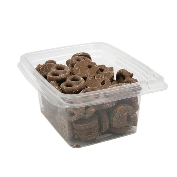 slide 1 of 1, Hy-Vee Chocolaty Mini Pretzels, 7 oz