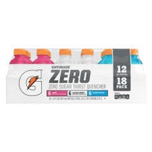 slide 1 of 1, Gatorade Zero Sugar Thirst Quencher Variety Pack, 18 ct