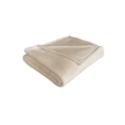 Everyday Living Microplush Throw - Tan
