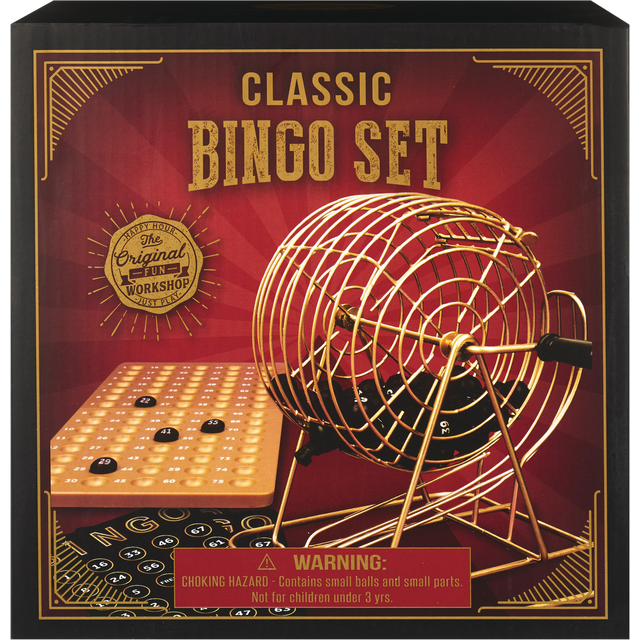 slide 1 of 1, Deluxe Bingo Set, 1 ct