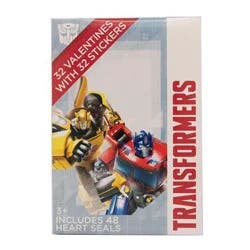 Paper Magic Transformers Valentine Card With Sticker