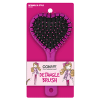 slide 4 of 21, Conair Kids Detangling Brush Heart-Shaped, 1 ct