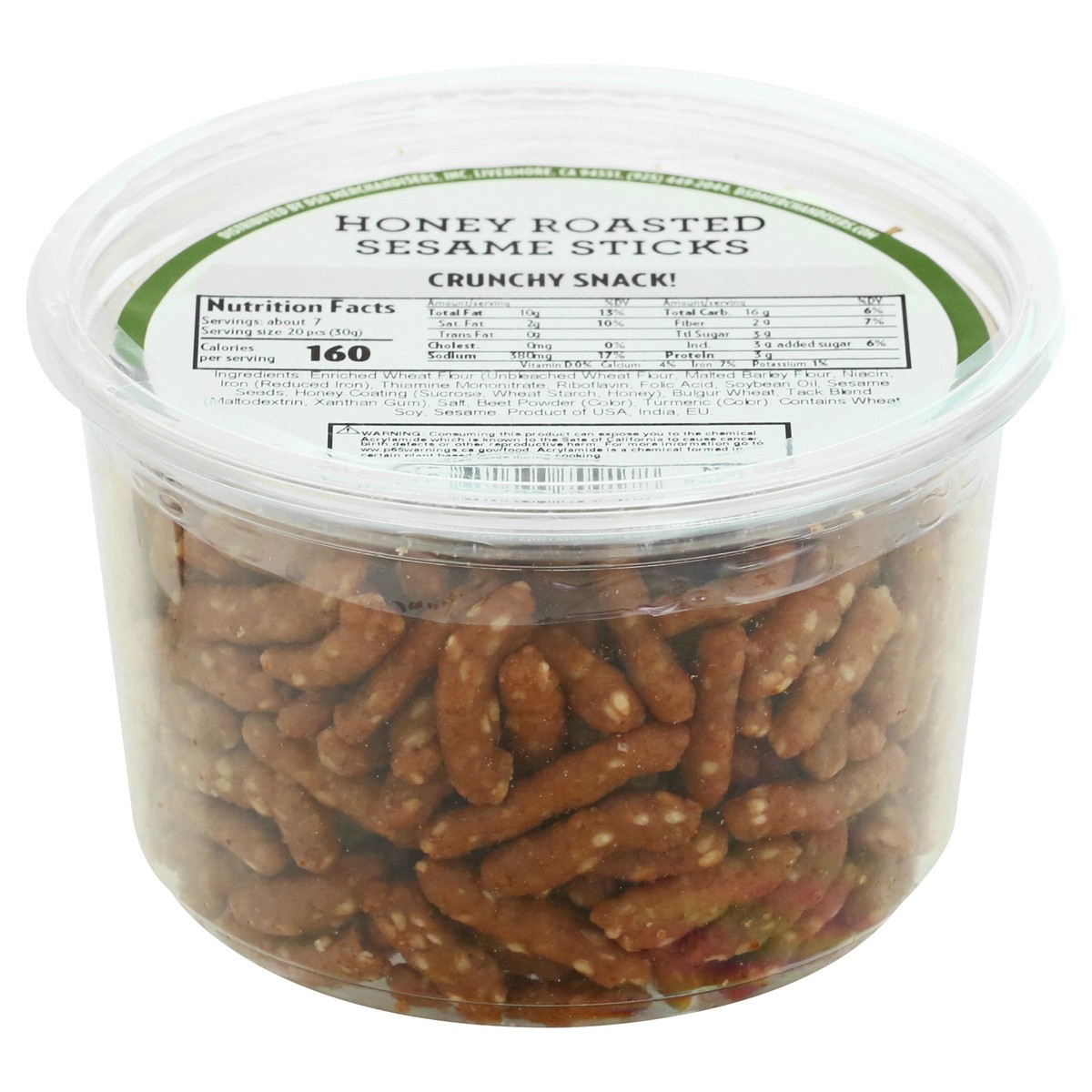 slide 3 of 13, DSD Merchandisers Honey Roasted Sesame Sticks 8 oz, 