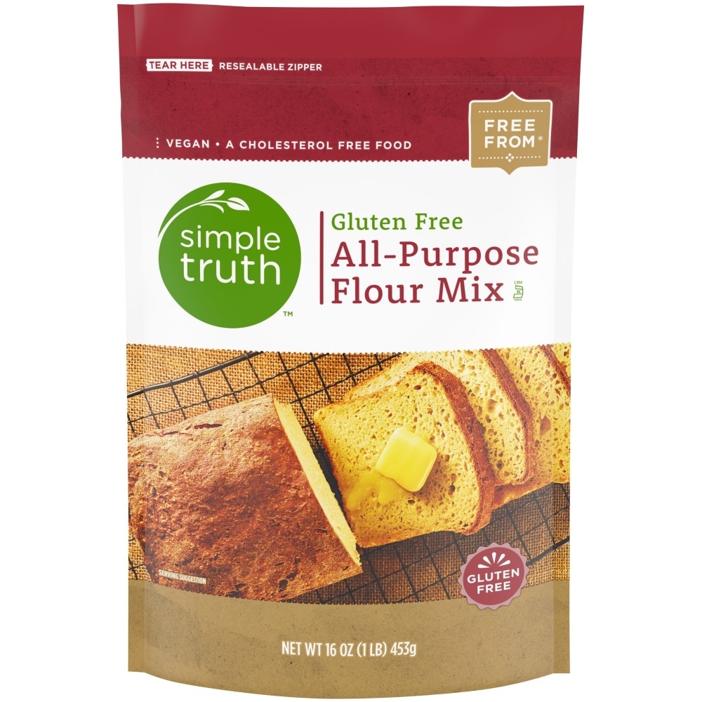 slide 1 of 1, Simple Truth Organic Gluten Free All Purpose Flour Mix, 16 oz