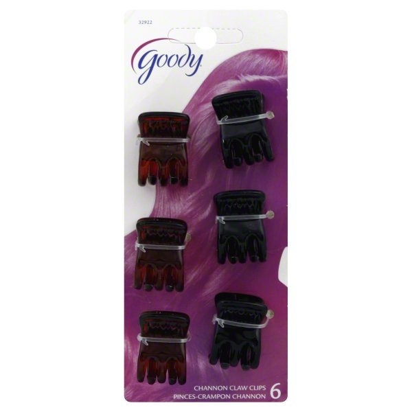 slide 1 of 2, Goody Claw Clip Mini, 6 ct