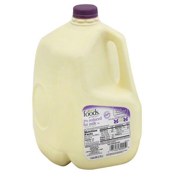 slide 1 of 1, Lowes Foods 2% Reduced Fat Milk, 1 gal